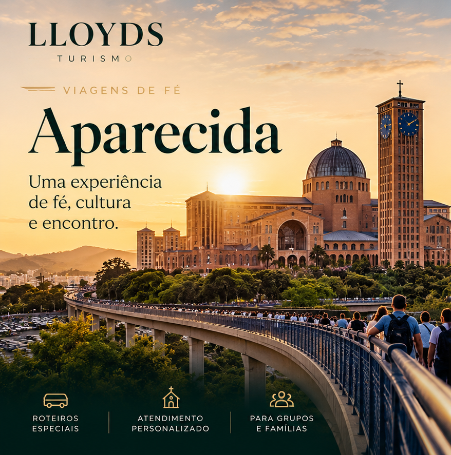 Santuário Nacional de Aparecida e Passarela da Fé